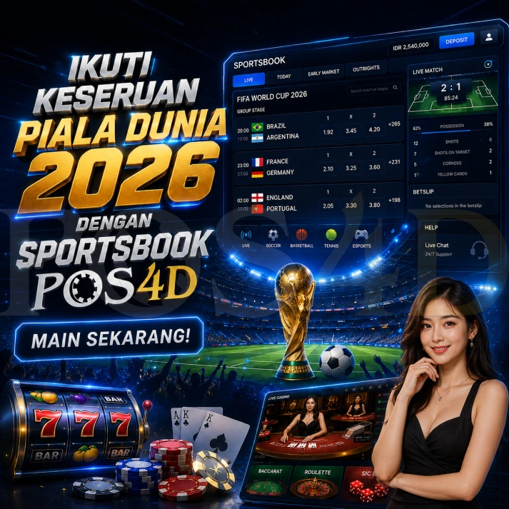 POS4D # Platform Situs Toto & Bandar Togel 4D Resmi Terlengkap
